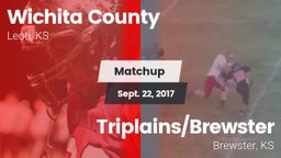 Matchup: Wichita County High vs. Triplains/Brewster  2017