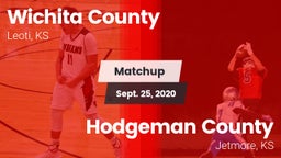 Matchup: Wichita County High vs. Hodgeman County  2020