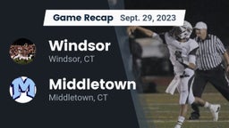 Recap: Windsor  vs. Middletown  2023