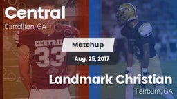 Matchup: Central  vs. Landmark Christian  2017