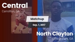 Matchup: Central  vs. North Clayton  2017