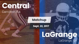Matchup: Central  vs. LaGrange  2017
