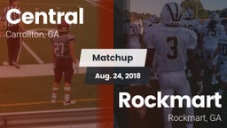 Matchup: Central  vs. Rockmart  2018