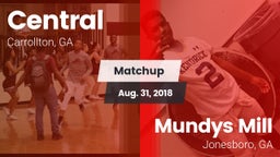 Matchup: Central  vs. Mundys Mill  2018