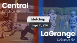 Matchup: Central  vs. LaGrange  2018