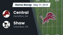 Recap: Central  vs. Shaw  2019