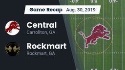 Recap: Central  vs. Rockmart  2019