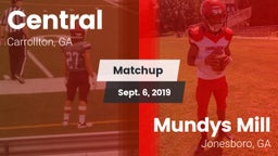 Matchup: Central  vs. Mundys Mill  2019
