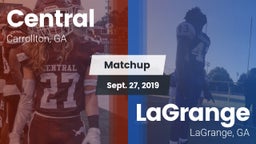 Matchup: Central  vs. LaGrange  2019