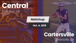 Matchup: Central  vs. Cartersville  2019