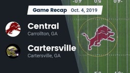 Recap: Central  vs. Cartersville  2019
