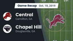 Recap: Central  vs. Chapel Hill  2019