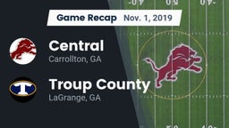 Recap: Central  vs. Troup County  2019