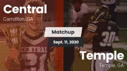 Matchup: Central  vs. Temple  2020