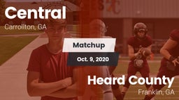 Matchup: Central  vs. Heard County  2020