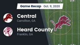 Recap: Central  vs. Heard County  2020