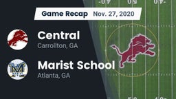 Recap: Central  vs. Marist School 2020