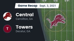 Recap: Central  vs. Towers  2021