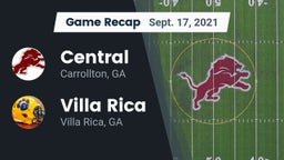 Recap: Central  vs. Villa Rica  2021