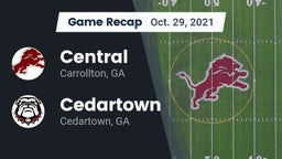 Recap: Central  vs. Cedartown  2021