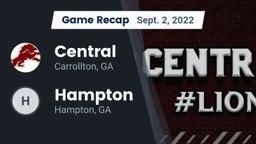 Recap: Central  vs. Hampton  2022