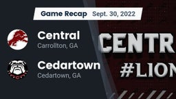 Recap: Central  vs. Cedartown  2022