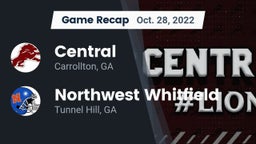 Recap: Central  vs. Northwest Whitfield  2022