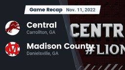 Recap: Central  vs. Madison County  2022