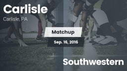 Matchup: Carlisle  vs. Southwestern 2016