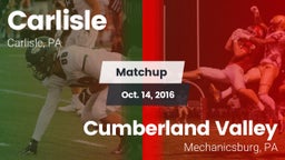 Matchup: Carlisle  vs. Cumberland Valley  2016