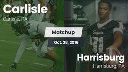 Matchup: Carlisle  vs. Harrisburg  2016