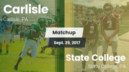 Matchup: Carlisle  vs. State College  2017