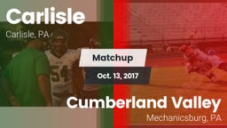 Matchup: Carlisle  vs. Cumberland Valley  2017