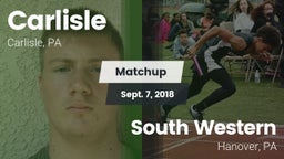 Matchup: Carlisle  vs. South Western  2018
