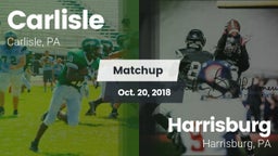 Matchup: Carlisle  vs. Harrisburg  2018
