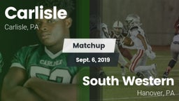 Matchup: Carlisle  vs. South Western  2019