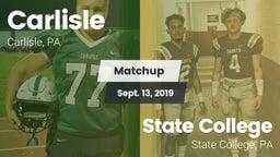 Matchup: Carlisle  vs. State College  2019