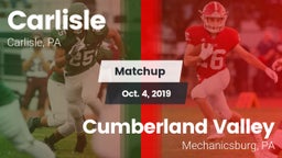 Matchup: Carlisle  vs. Cumberland Valley  2019