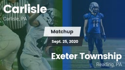 Matchup: Carlisle  vs. Exeter Township  2020