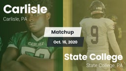 Matchup: Carlisle  vs. State College  2020