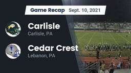 Recap: Carlisle  vs. Cedar Crest  2021