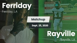 Matchup: Ferriday  vs. Rayville  2020