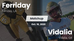 Matchup: Ferriday  vs. Vidalia  2020