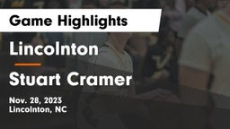 Lincolnton  vs Stuart Cramer Game Highlights - Nov. 28, 2023