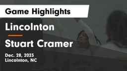 Lincolnton  vs Stuart Cramer Game Highlights - Dec. 28, 2023
