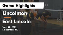 Lincolnton  vs East Lincoln  Game Highlights - Jan. 12, 2022