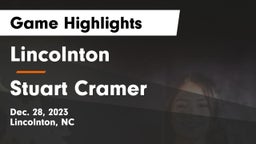 Lincolnton  vs Stuart Cramer Game Highlights - Dec. 28, 2023