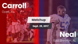 Matchup: Carroll   vs. Neal  2017