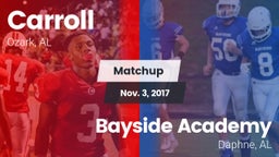 Matchup: Carroll   vs. Bayside Academy  2017