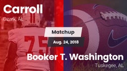 Matchup: Carroll   vs. Booker T. Washington  2018